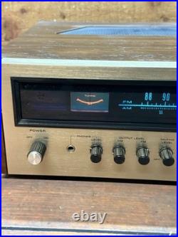Vtg Pioneer Model TX-1000 AM/FM Stereo Tuner Does Power On Parts Repairs