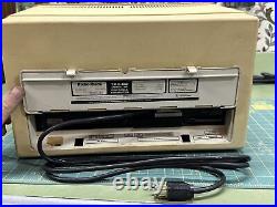 Vtg RADIO SHACK TRS-80 Mod 4P Portable ComputerPowers OnNo ScreenParts/Repair