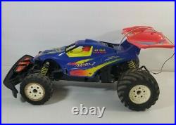 Vtg Radio Shack Tsauro-Z Buggy Off-Road For Parts Or Repair with Controller & Box