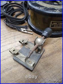 Vtg Wm J Murdock Co. Crystal Radio Set Brandes Inc Headset Bakelite Rare Parts