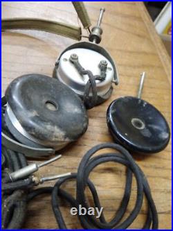 Vtg Wm J Murdock Co. Crystal Radio Set Brandes Inc Headset Bakelite Rare Parts