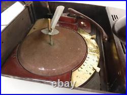 Vtg Zenith Cobra-Matic 1950's Retro Bakelite Radio Phonograph PARTS &/or REPAIR