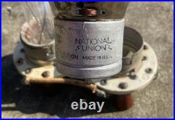 WWII GE Vacuum Tube Pair SC 593 & 593 Military Radar Radio Parts Rare Vintage