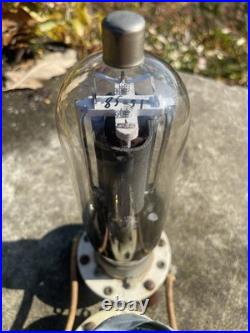 WWII GE Vacuum Tube Pair SC 593 & 593 Military Radar Radio Parts Rare Vintage