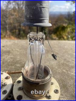 WWII GE Vacuum Tube Pair SC 593 & 593 Military Radar Radio Parts Rare Vintage