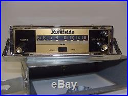 Wards Riverside Pull Out Portable CAR BOAT Radio All Transistor 8 Japan Vintage