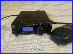 YAESU FT-817 Amateur Ham Radio Transceiver with/Microphone for parts vintage