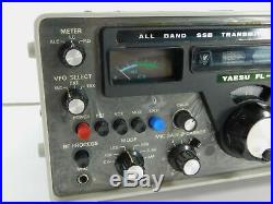 Yaesu FL-101 Vintage Ham Radio Transmitter for Parts or Restoration SN 5I305048