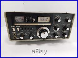 Yaesu FT-101B Vintage Ham Radio Transceiver for Parts or Restoration SN 4N318480