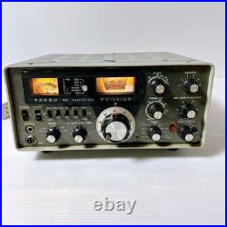 Yaesu FT-101ES HF SSB Transceiver Vintage Ham Radio Untested For Parts
