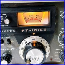 Yaesu FT-101ES HF SSB Transceiver Vintage Ham Radio Untested For Parts