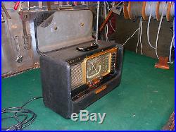 ZENITH TRANS-OCEANIC R600 (1955) SHORTWAVE RADIO For Parts Or Repair