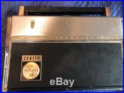 Zenith Model Royal 3000-1 All Transistor AM FM Multiband Radio For Parts
