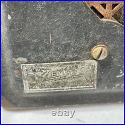 Zenith Super Heterodyne Car Automotive Radio Receiver Model 460 Untested Parts