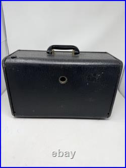 Zenith Trans Oceanic H500 Portable Tube Radio Shortwave AM/FM For Parts Untested