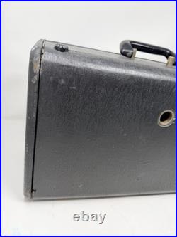 Zenith Trans Oceanic H500 Portable Tube Radio Shortwave AM/FM For Parts Untested