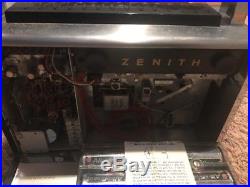 Zenith Trans-Oceanic Transistor Multi Band Radio Royal 1000-D // Parts Or Repair