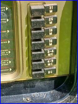 Zenith Trans-oceanic Portable Radio B600 Shortwave Multiple Band Parts Read