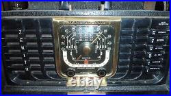 Zenith Transoceanic Radio Vintage Tube Shortwave Tested Parts Restoration