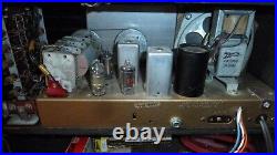 Zenith Transoceanic Radio Vintage Tube Shortwave Tested Parts Restoration