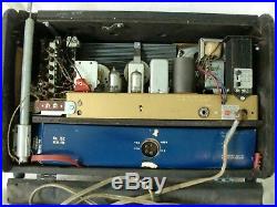 Zenith Vintage Short Wave Radio Wave Magnet Trans-Oceanic Parts or Repair